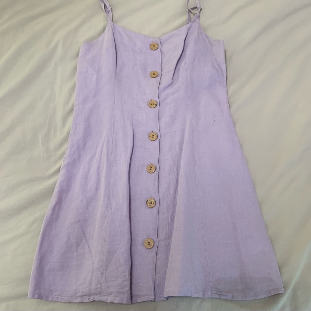 Purple urban outfitters dress